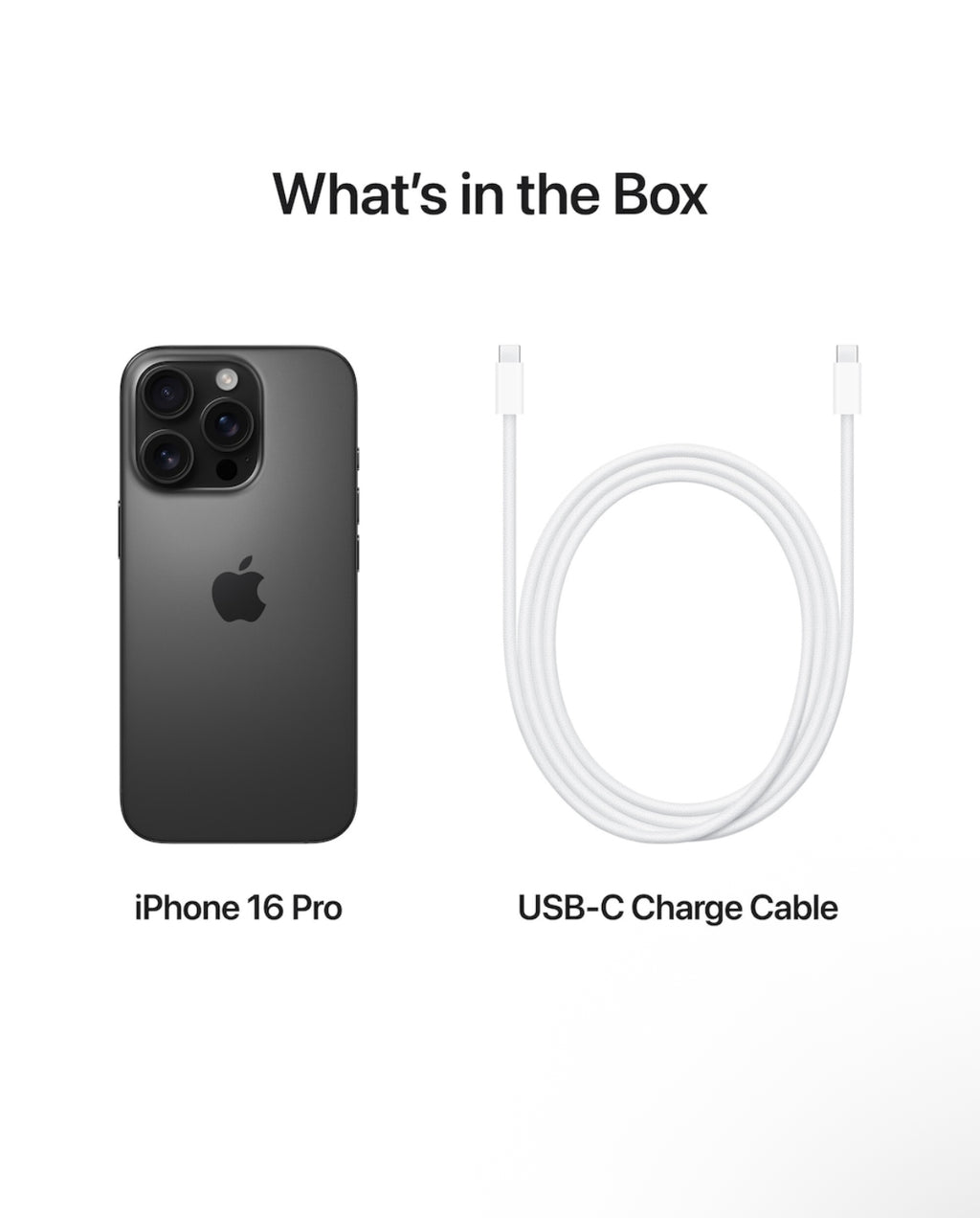 Telefon mobil Apple iPhone 16Pro, 512GB, 5G, Black/White Titanium