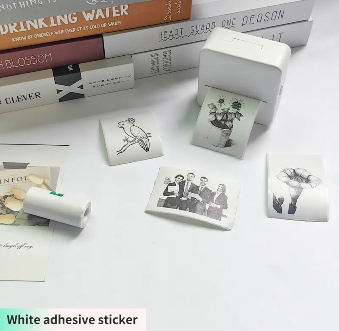 Mini Imprimantă Portabilă – Printezi instant fără cerneală