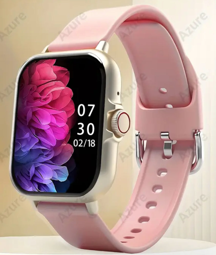 Smartwatch 1.83” Full Touch HD, Apel Bluetooth, Monitorizare Sănătate & Sport, Unisex – Compatibil Android & iPhone - Transport gratuit 🥳