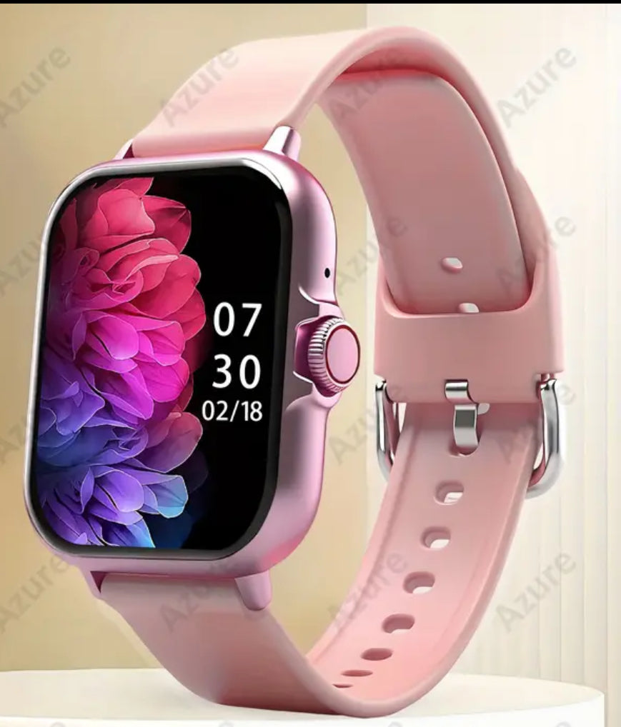 Smartwatch 1.83” Full Touch HD, Apel Bluetooth, Monitorizare Sănătate & Sport, Unisex – Compatibil Android & iPhone - Transport gratuit 🥳